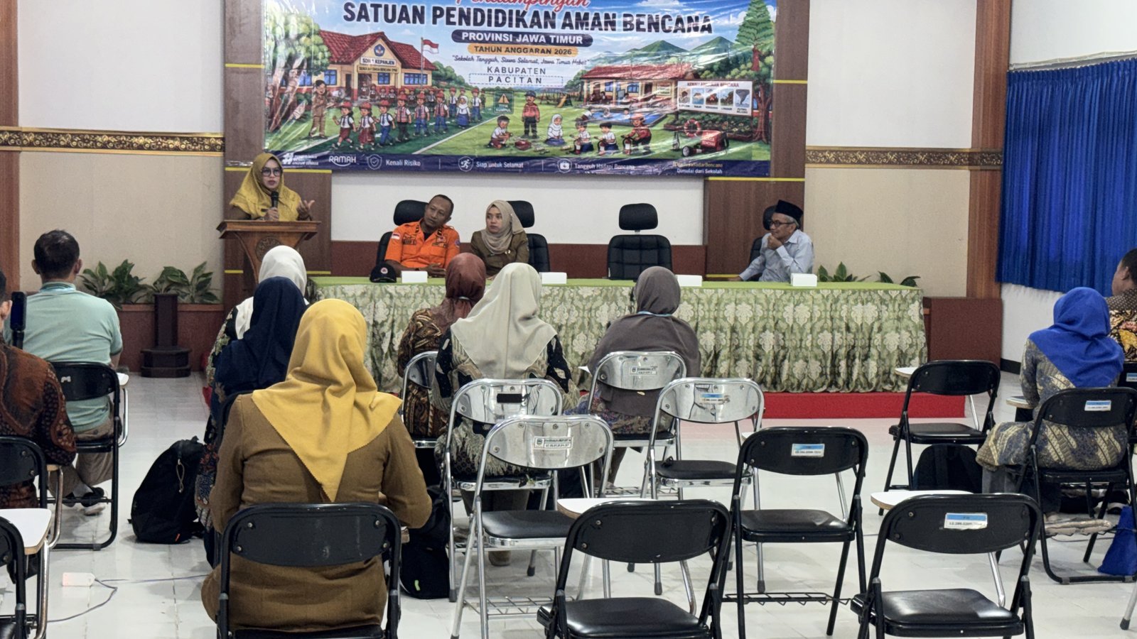 Gelar Pelatihan SPAB, Sinergi BBPMP Jatim-BPBD Perkuat Resiliensi Sekolah di Pacitan
